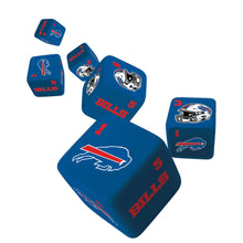 Load image into Gallery viewer, Buffalo Bills Dice Set - 19mm