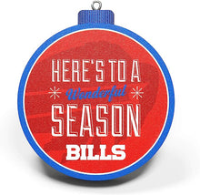 Load image into Gallery viewer, Bills Logo Ornament