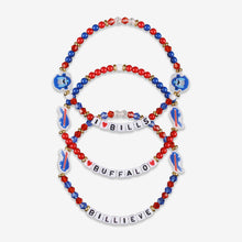 Load image into Gallery viewer, Buffalo Bills 3 Pack Friendship Bracelet