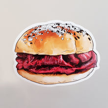 Load image into Gallery viewer, Beef on Weck Sticker or Magnet
