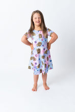 Load image into Gallery viewer, Pastel Cutie Buffalo Dress
