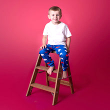 Load image into Gallery viewer, Kid's Red and Blue Buffalo Joggers