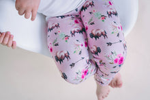 Load image into Gallery viewer, Kid's Floral Buffalo Leggings