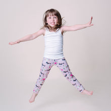 Load image into Gallery viewer, Kid's Floral Buffalo Leggings
