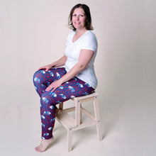 Load image into Gallery viewer, Cozy Zebra Buffalo Leggings