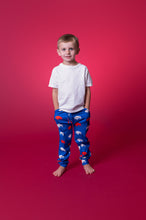 Load image into Gallery viewer, Kid's Red and Blue Buffalo Joggers