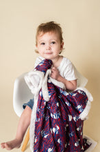 Load image into Gallery viewer, Zebra Buffalo Blanket