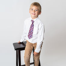 Load image into Gallery viewer, Kids Zebra Buffalo Bow Tie or Neck Tie