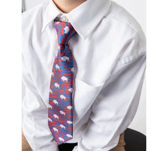 Load image into Gallery viewer, Kids Zebra Buffalo Bow Tie or Neck Tie