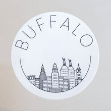 Load image into Gallery viewer, Buffalo Outline Sticker or Magnet