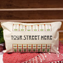 Load image into Gallery viewer, Custom Stained Glass Buffalo Pillow