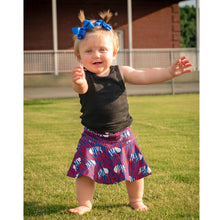 Load image into Gallery viewer, Zebra Buffalo Skort