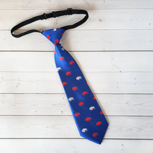 Load image into Gallery viewer, Kids Zebra Buffalo Bow Tie or Neck Tie