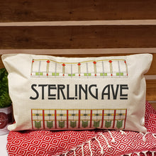 Load image into Gallery viewer, Custom Stained Glass Buffalo Pillow