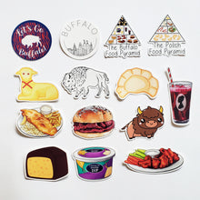 Load image into Gallery viewer, Sketchy Buffalo Sticker or Magnet