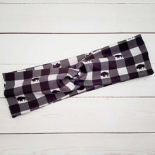 Load image into Gallery viewer, Buffalo Check Headband