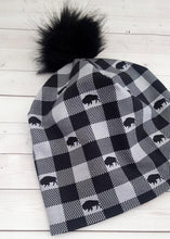 Load image into Gallery viewer, Buffalo Plaid Beanie