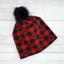 Load image into Gallery viewer, Buffalo Plaid Beanie
