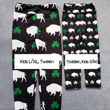 Load image into Gallery viewer, Kid's Buffalo Irish Leggings
