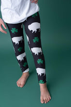 Load image into Gallery viewer, Kid's Buffalo Irish Leggings