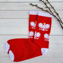 Load image into Gallery viewer, Polish Eagle Socks