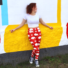 Load image into Gallery viewer, Cozy Buffalo Polish Leggings