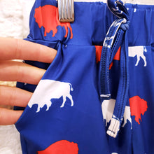 Load image into Gallery viewer, Kid's Red and Blue Buffalo Joggers