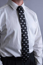 Load image into Gallery viewer, Black Buffalo Silk Neck Tie