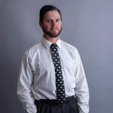 Load image into Gallery viewer, Black Buffalo Silk Neck Tie