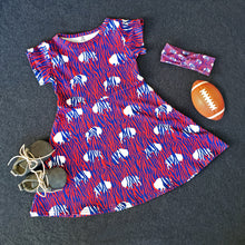 Load image into Gallery viewer, Kid's Zebra Buffalo Dress