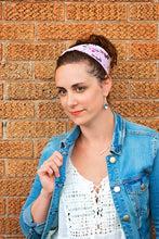 Load image into Gallery viewer, Floral Buffalo Headband