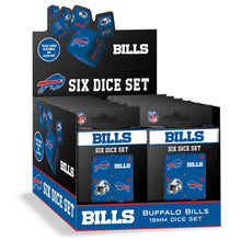 Load image into Gallery viewer, Buffalo Bills Dice Set - 19mm
