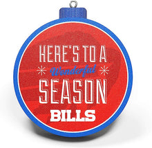 Load image into Gallery viewer, Bills Logo Ornament
