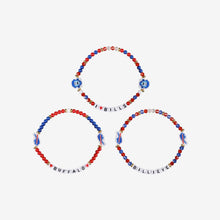 Load image into Gallery viewer, Buffalo Bills 3 Pack Friendship Bracelet
