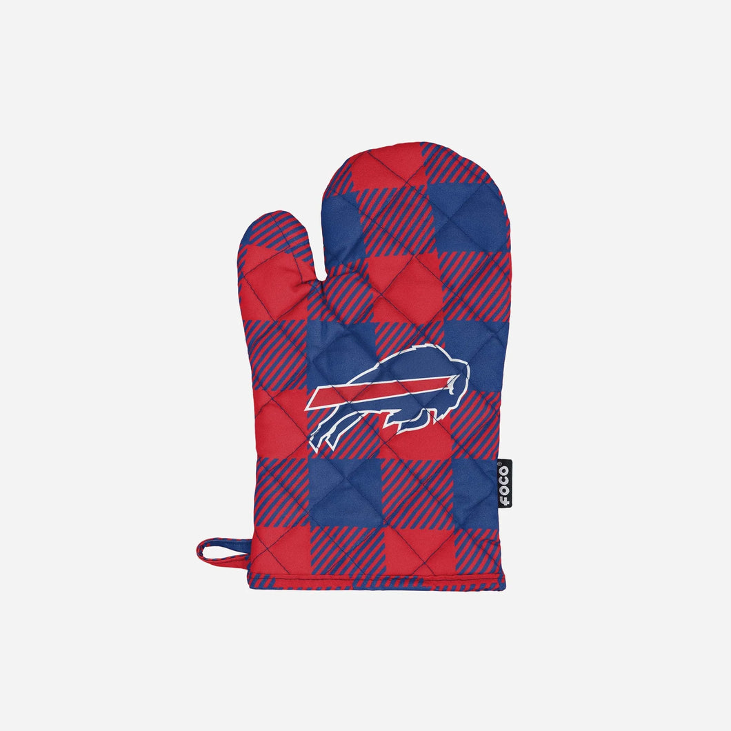 Buffalo Bills Buffalo Plaid Oven Mitt