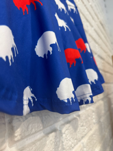 Load image into Gallery viewer, Red and Blue Buffalo Skort
