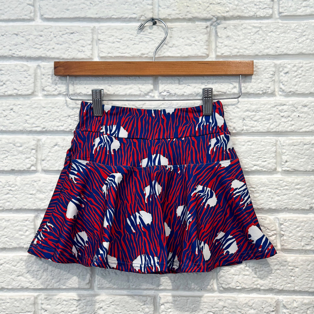 Zebra Buffalo Skort