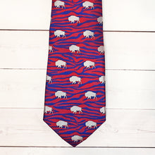Load image into Gallery viewer, Zebra Buffalo Neck Tie or Bow Tie
