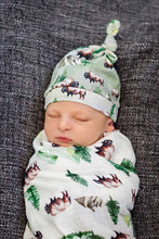 Load image into Gallery viewer, Adventure Buffalo Swaddle Blanket
