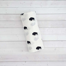 Load image into Gallery viewer, Buffalo Swaddle Blanket
