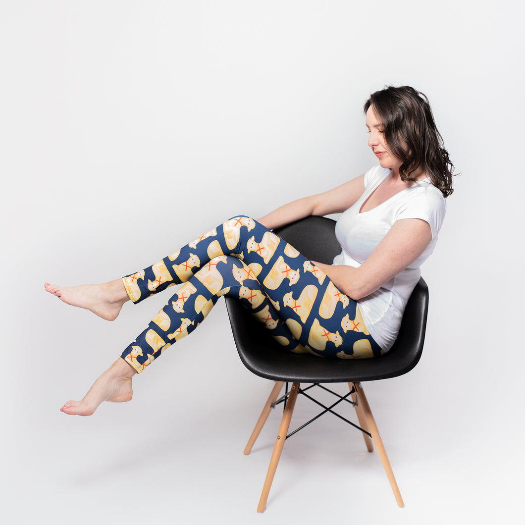 Cozy Butter Lamb Leggings – Buffalo Seamery