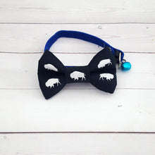 Load image into Gallery viewer, Buffalo Cat Bow Tie
