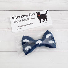 Load image into Gallery viewer, Buffalo Cat Bow Tie
