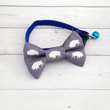 Load image into Gallery viewer, Buffalo Cat Bow Tie
