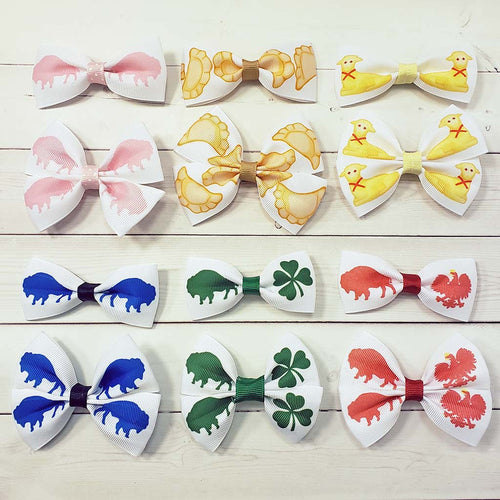 TutusByJessT Buffalo Sabres Headband Hair Bow Sabres Hockey Baby Bow Adults Sabres Bow Buffalo Sabres Hair Accessories Buffalo Sabres Brooch Pin