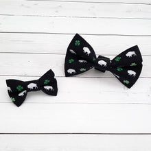 Load image into Gallery viewer, Irish Buffalo Dog Bow Tie
