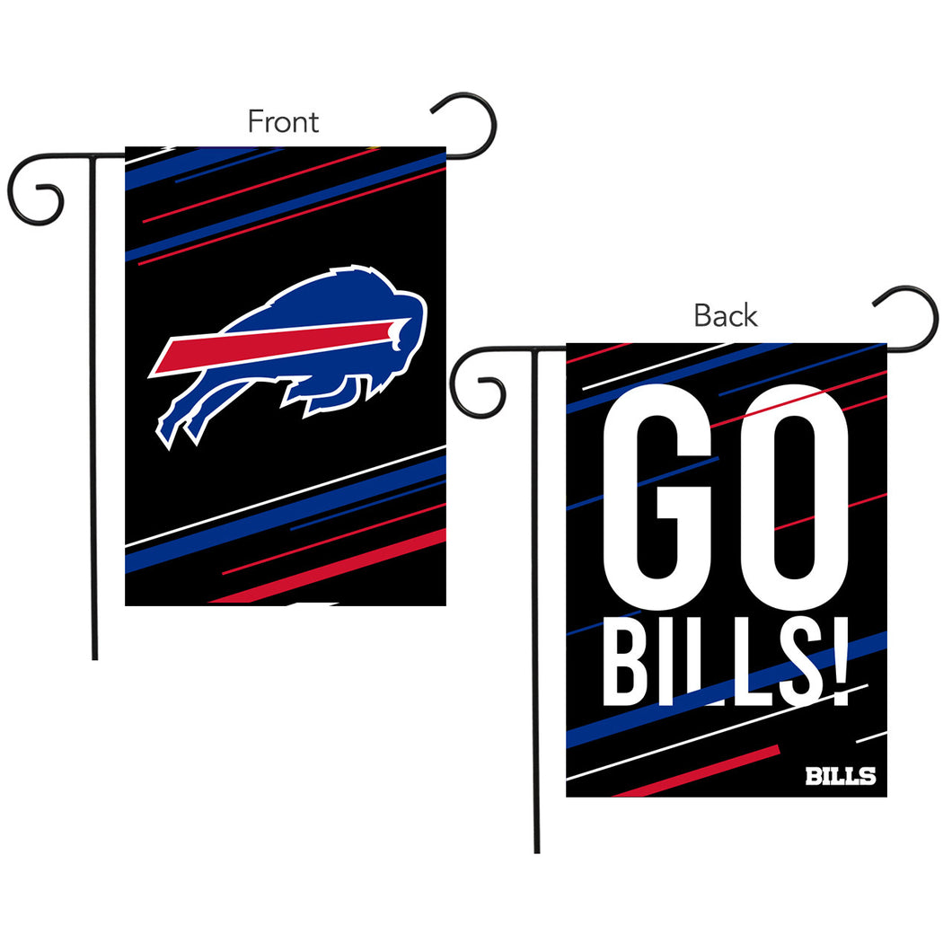 Buffalo Bills Slogan Double-Sided NFL Garden Flag