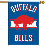 Retro Buffalo Bills Double-Sided NFL House Flag