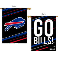 Buffalo Bills Slogan Double-Sided NFL House Flag